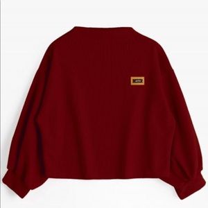 Pocket badge sweatshirt